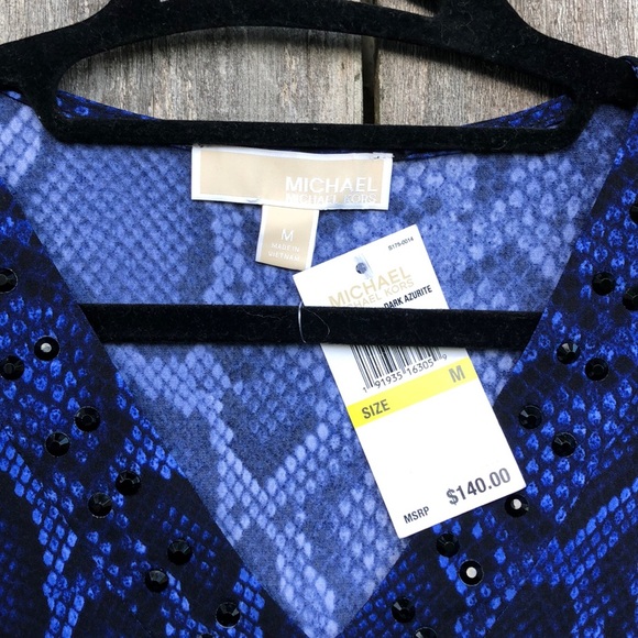 (NWT) Michael Kors Blouse - Picture 2 of 3